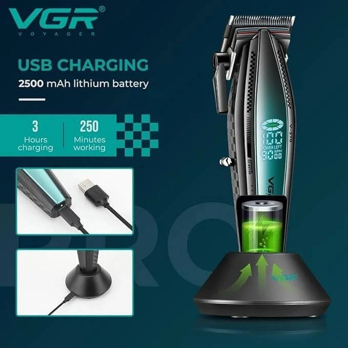 ماشین اصلاح موی سر و صورت وی جی ار مدل v-270 - تصویر 2
