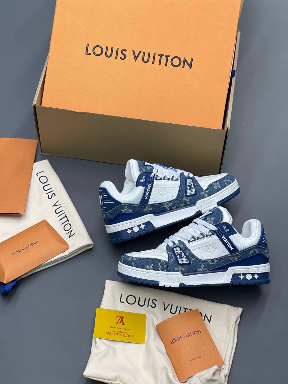 کفش کتونی زنانه لویی ویتون Louis Vuitton (فول مستر) - Image 2