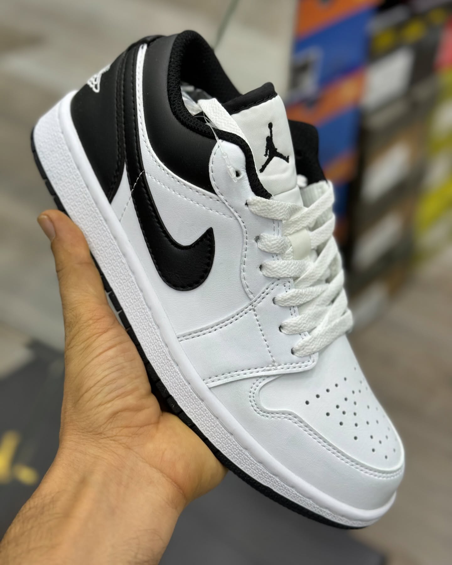 کفش کتونی زنانه و مردانه نایک جردن 1 Air Jordan 1 Reverse Panda 