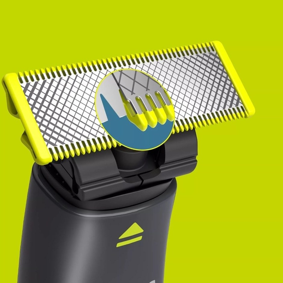 ماشین اصلاح وان بلید مخصوص موی صورت فیلیپس مدل QP1424/10 - تصویر 6