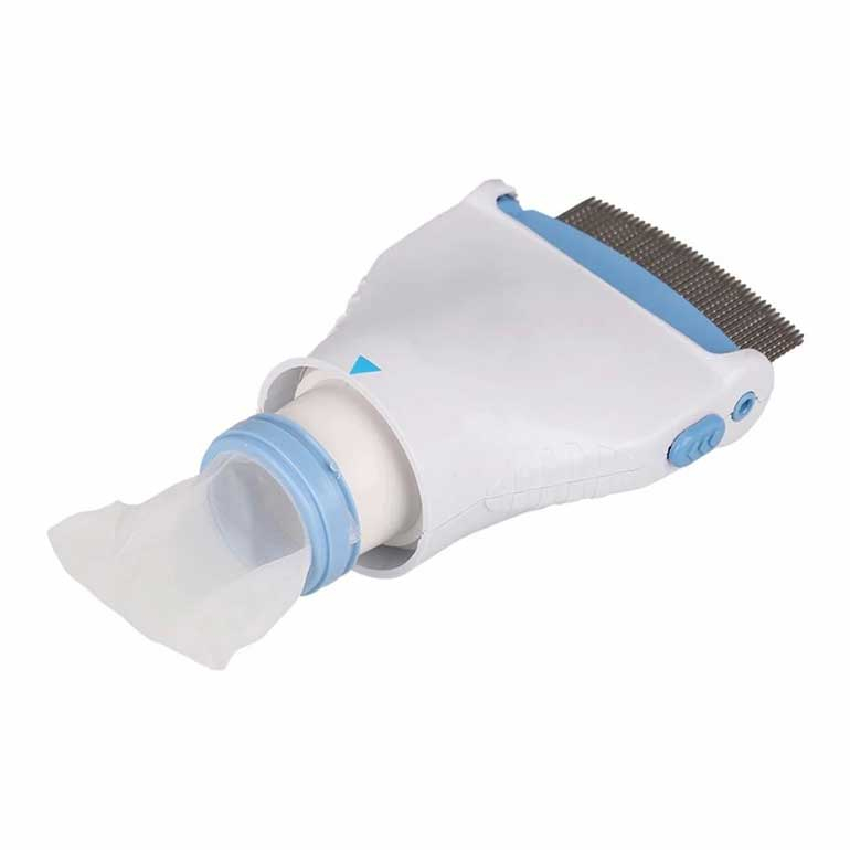 شانه الکتریکی شپش گیر ۴فیلتره برند v-comb - Image 6