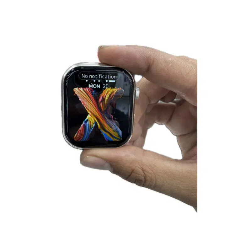 ساعت هوشمند 45 میلی متری کیکویر مدل kw30 max with 7 band با بند سیلیکونی (MK)