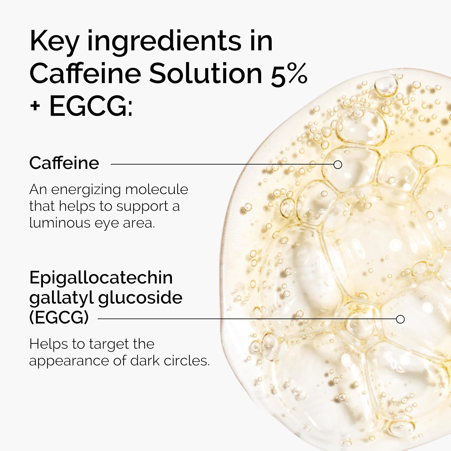 سرم دور چشم کافئین سولوشن 5% اوردینری (MK) (ضمانت اورجینال) Caffeine Solition 5%+EGCG - Image 5