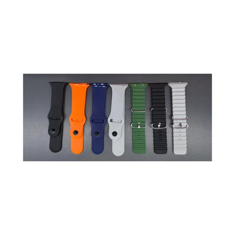 ساعت هوشمند 45 میلی متری کیکویر مدل kw30 max with 7 band با بند سیلیکونی (MK)
