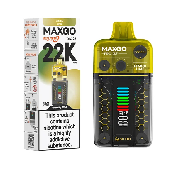 پاد یکبار مصرف 22000 پاف Maxgo Pro 22K