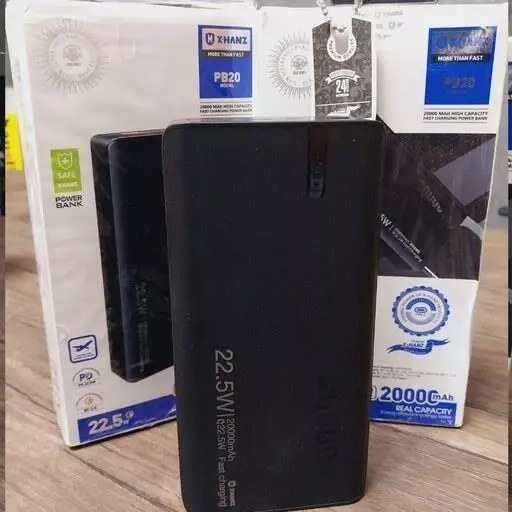 پاوربانک 20000 میلی آمپر برند X-HANZ مدل PB20 (MK)