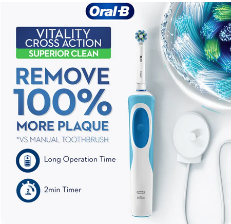 مسواک برقی اورال-بی مدل Vitality Plus D12 - Image 3