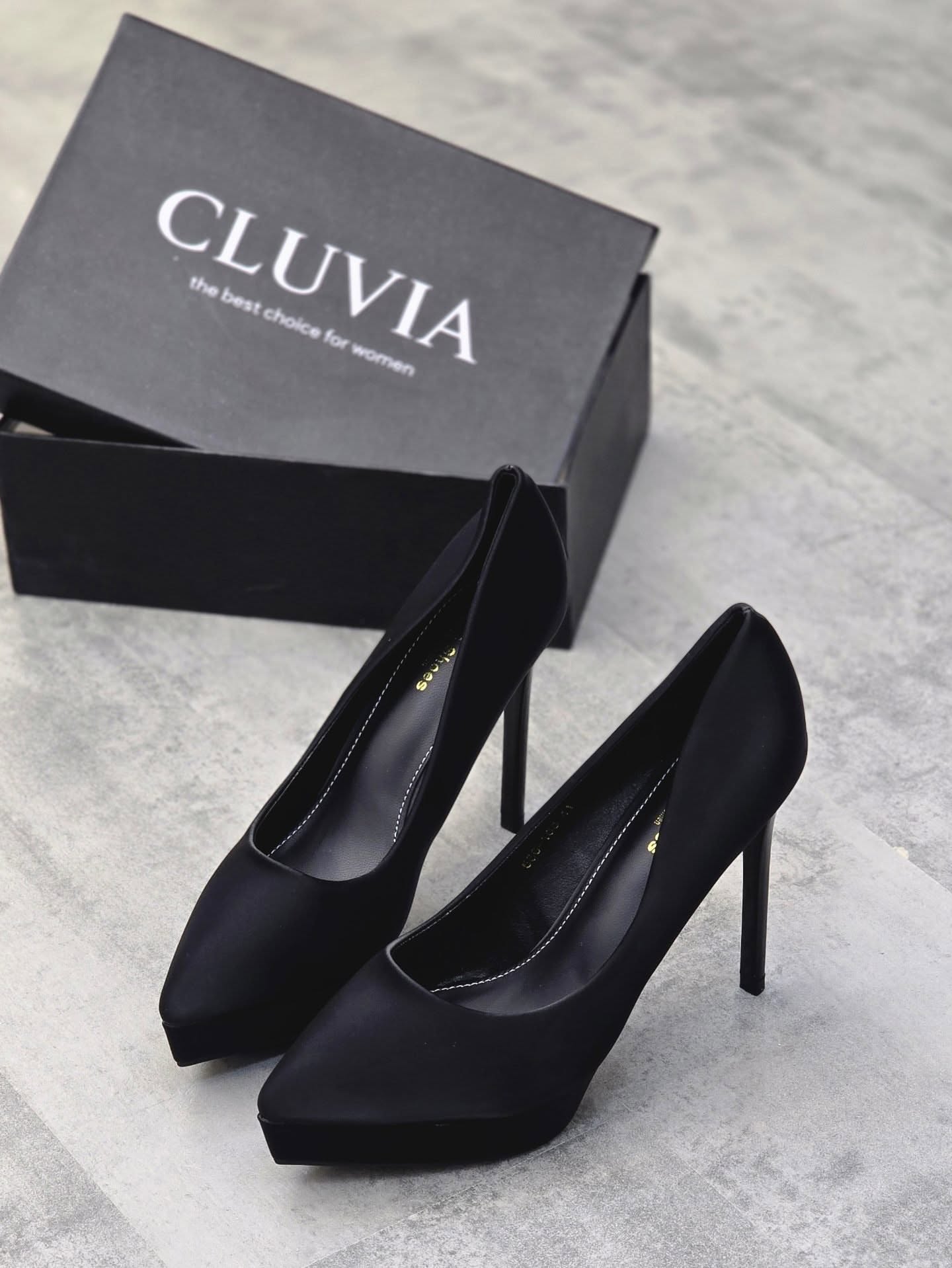 کفش پاشنه زنانه GLUVIA لِژ 2 سانتی پاشنه 13 cm سانت - تصویر 2