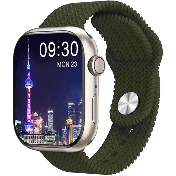 ساعت هوشمند 46 میلی متری ویرفیت مدل HK11 PRO-A با دو بند سیلیکونی و پارچه ای (MK)