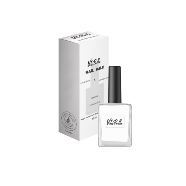 لوسیون ناخن ویتابلا مدل Nail Milk حجم ۱۵ میل
