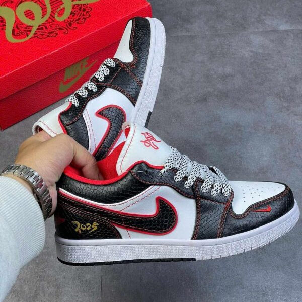 کفش کتونی زنانه و مردانه نایک جردن 1 Nike Air Jordan 1 Low Snake