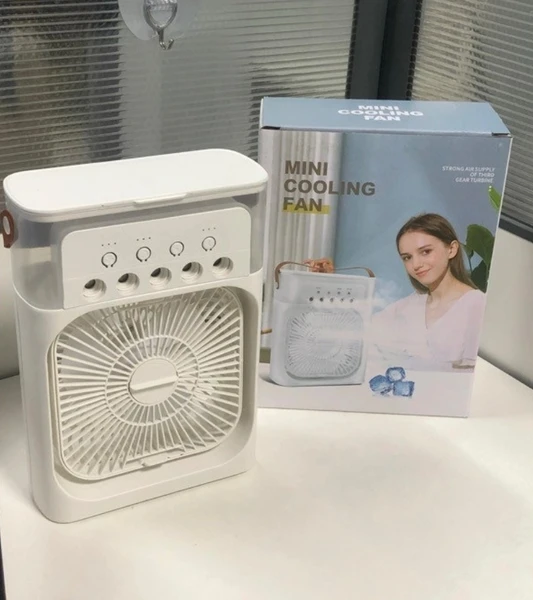 پنکه مه پاش رومیزی Air Cooler Fan مدل MK-BG