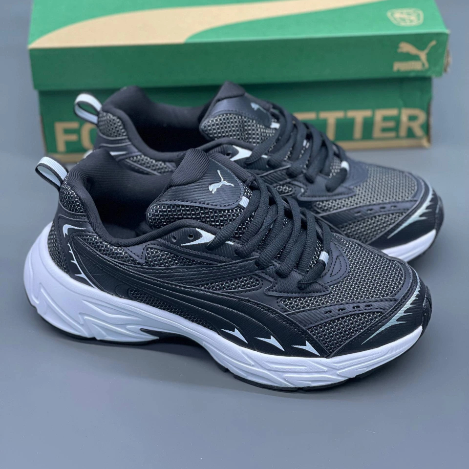 کفش کتونی مردانه پوما Puma Morphic Black - Image 3