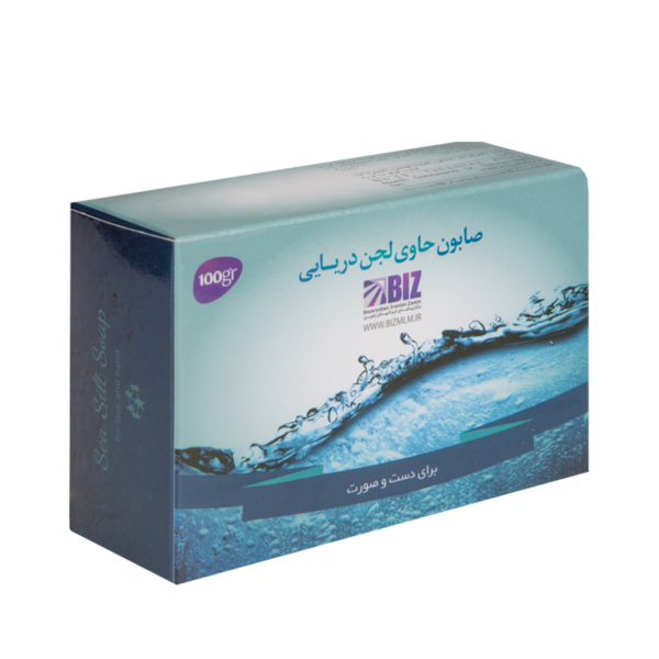 صابون حاوی لجن دریایی بیز (MV) مناسب دست و صورت 100 گرم