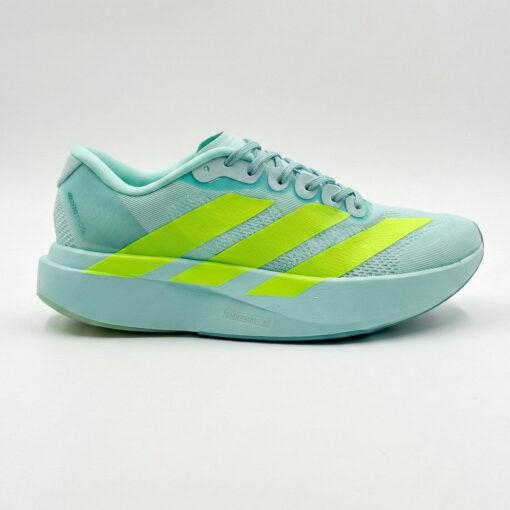 کفش کتونی مردانه آدیداس آدیزیرو آبی فیروزه‌ای فسفری adidas Adizero Evo