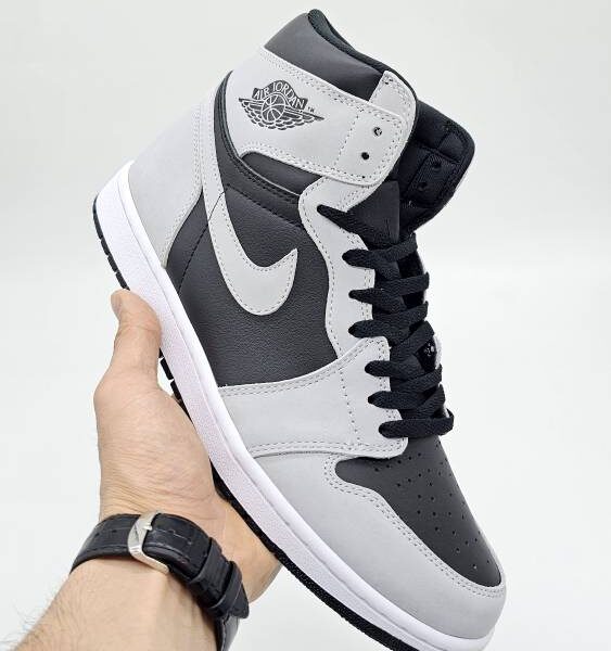 کفش کتونی جردن ساقدار سایز بزرگ فوق‌العاده Jordan 1 High کد 12 (MK)
