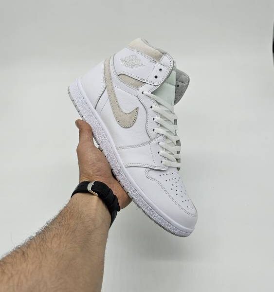 کفش کتونی جردن ساقدار سایز بزرگ فوق‌العاده Jordan 1 High کد 09 (MK)
