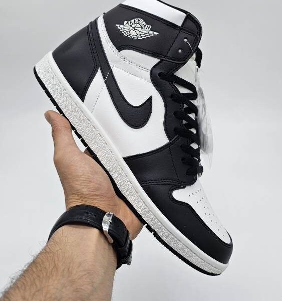 کفش کتونی جردن ساقدار سایز بزرگ فوق‌العاده Jordan 1 High کد 08 (MK)