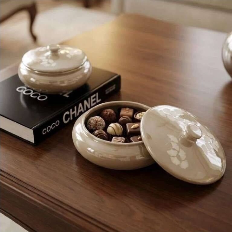 شکلات خوری دوتایی مدل ژاپنی رنگ لاستر (MB)