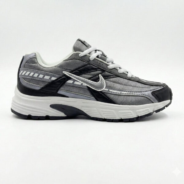کفش کتونی زنانه و مردانه نایک اینیشیتورنقره‌ای خاکستری مشکی سفید Nike Initiator Anthracite Metallic Cool Grey