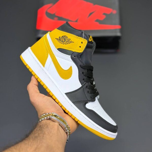 کفش کتونی مردانه نایک ایر جردن 1 Jordan 1 High OG Yellow Taxi