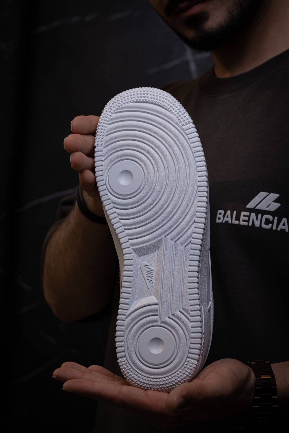 کفش کتونی نایک Nike Air Force 1 Full White (MK) - Image 2