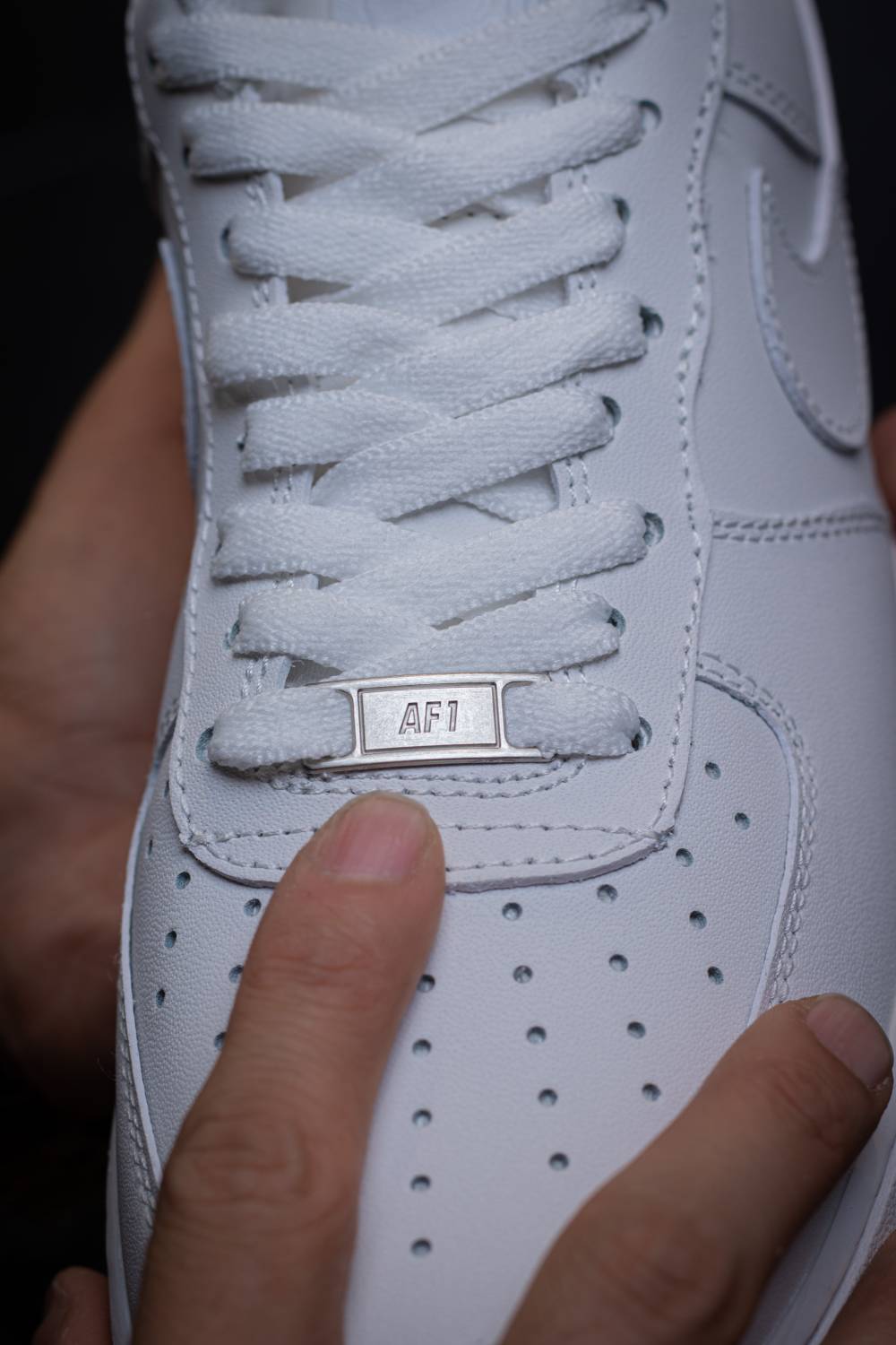 کفش کتونی نایک Nike Air Force 1 Full White (MK) - Image 4