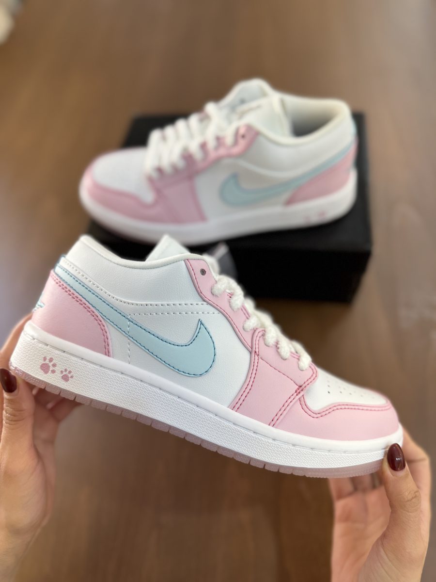کتونی دخترانه نایک جردن گربه ای (سایز 40 )Nike Jordan (MK)