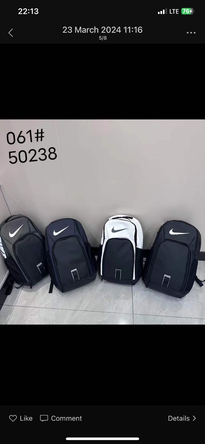 کوله پشتی Nike مستر کوالیتی کد 02(MK)