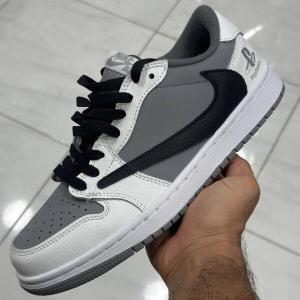 کفش کتونی مردانه نایک ایر جردن 1 تراویس اسکات پلی استیشن Nike jordan 1 low Travis Scott Playstation