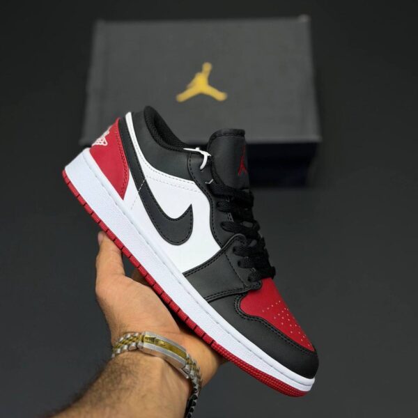 کفش کتونی زنانه و مردانه نایک ایر جردن 1 Jordan Air Jordan 1 Low Bred Toe