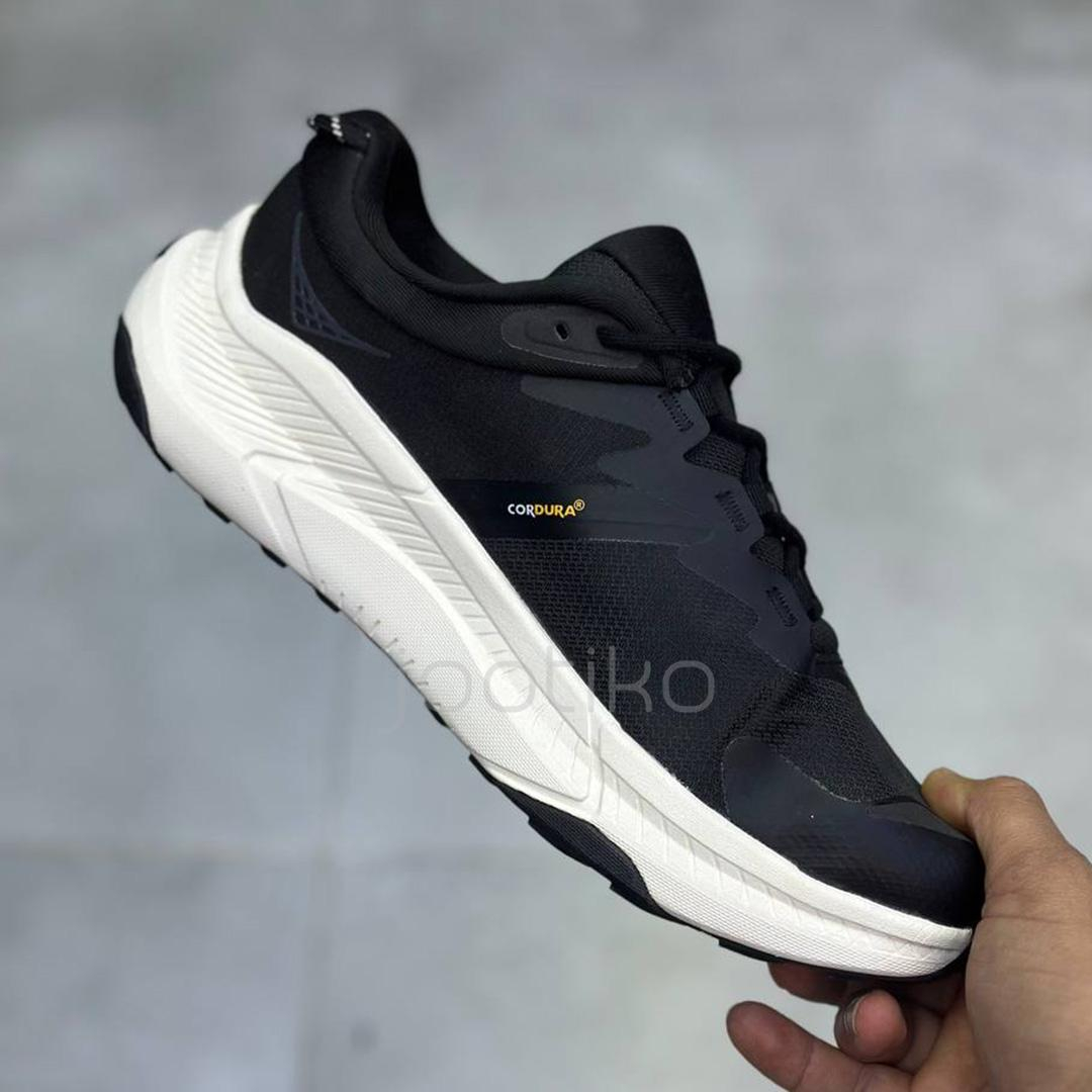 کفش هوکا ترنسپورت مشکی سفید Hoka Transport Black Alabaster - تصویر 5