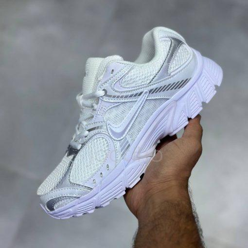 کفش کتونی زنانه نایک وی فایو آر ان آر سفید سیلور Nike V5 RNR White Metallic Silver