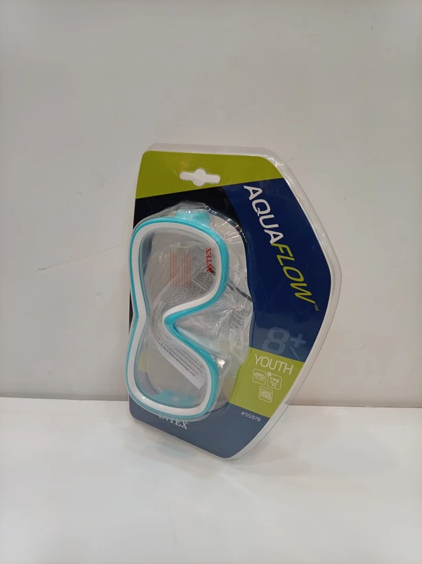 عینک غواصی اینتکس AquaFlow مدل 55978 مناسب 8 سال به بالا