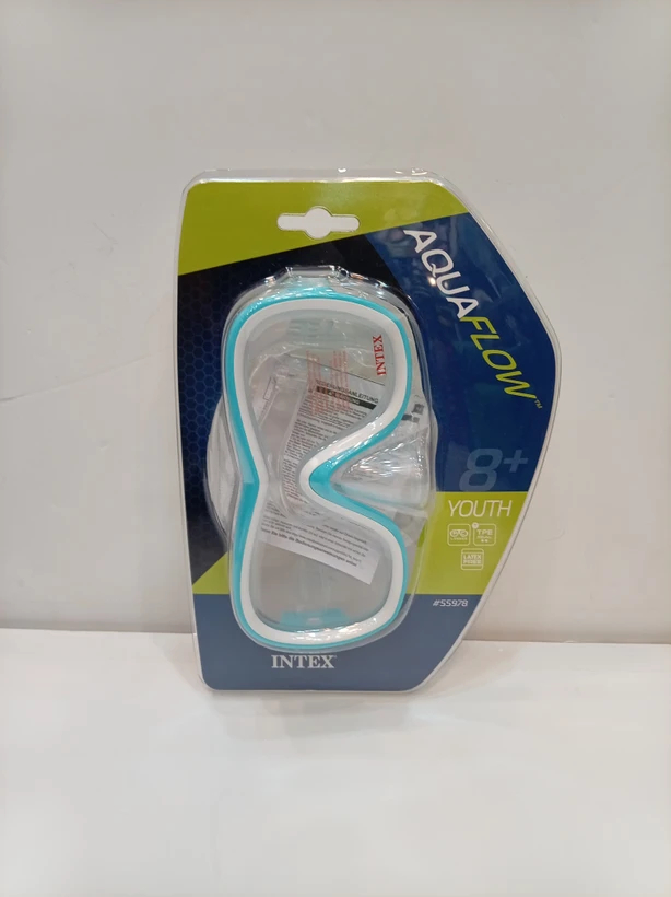عینک غواصی اینتکس AquaFlow مدل 55978 مناسب 8 سال به بالا