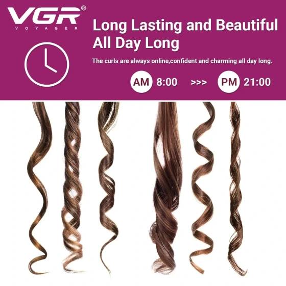 فر کننده مو وی جی آر مدل VGR V-528 با پوشش سرامیکی اصل (am) - Image 3