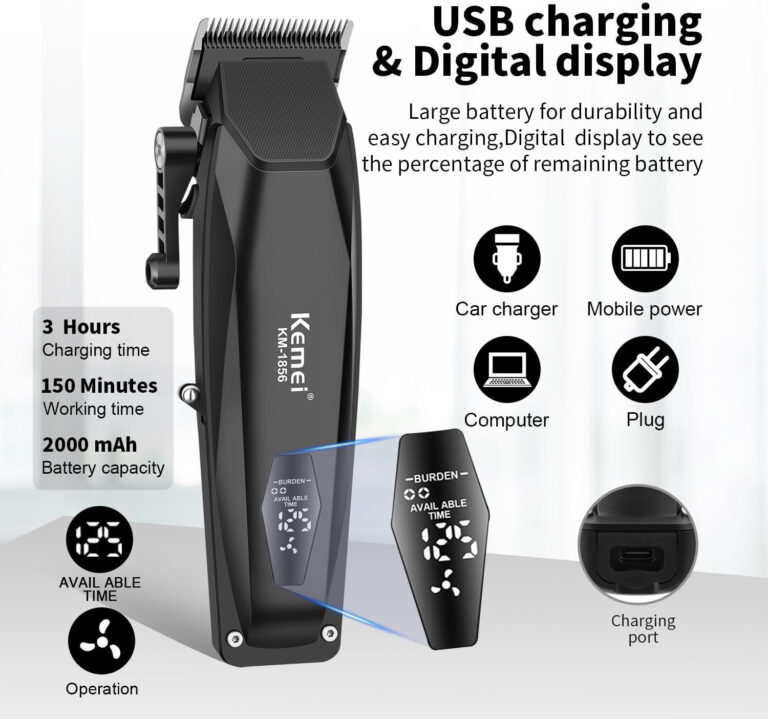 ماشین اصلاح حجم زن کیمی مدل KEMEI KM-1856