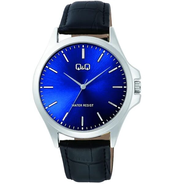 ساعت مچی مردانه کیو اند کیو Q&Q بند چرمی C36A-012PY