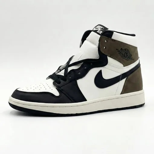 کفش کتونی مردانه نایک جردن 1 دارک موکا Jordan 1 High Dark Mocha MSTR