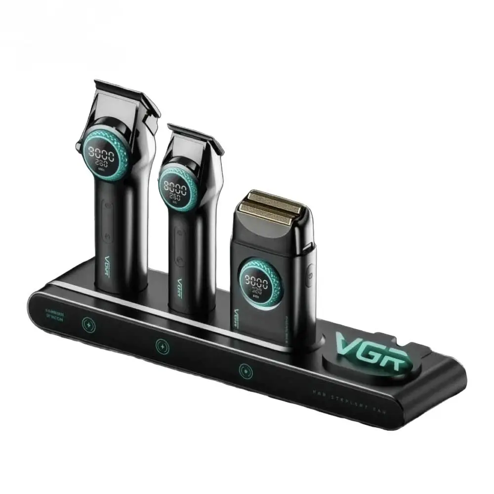 ست ماشین اصلاح VGR-001 PRO+v977+v377 (AR)