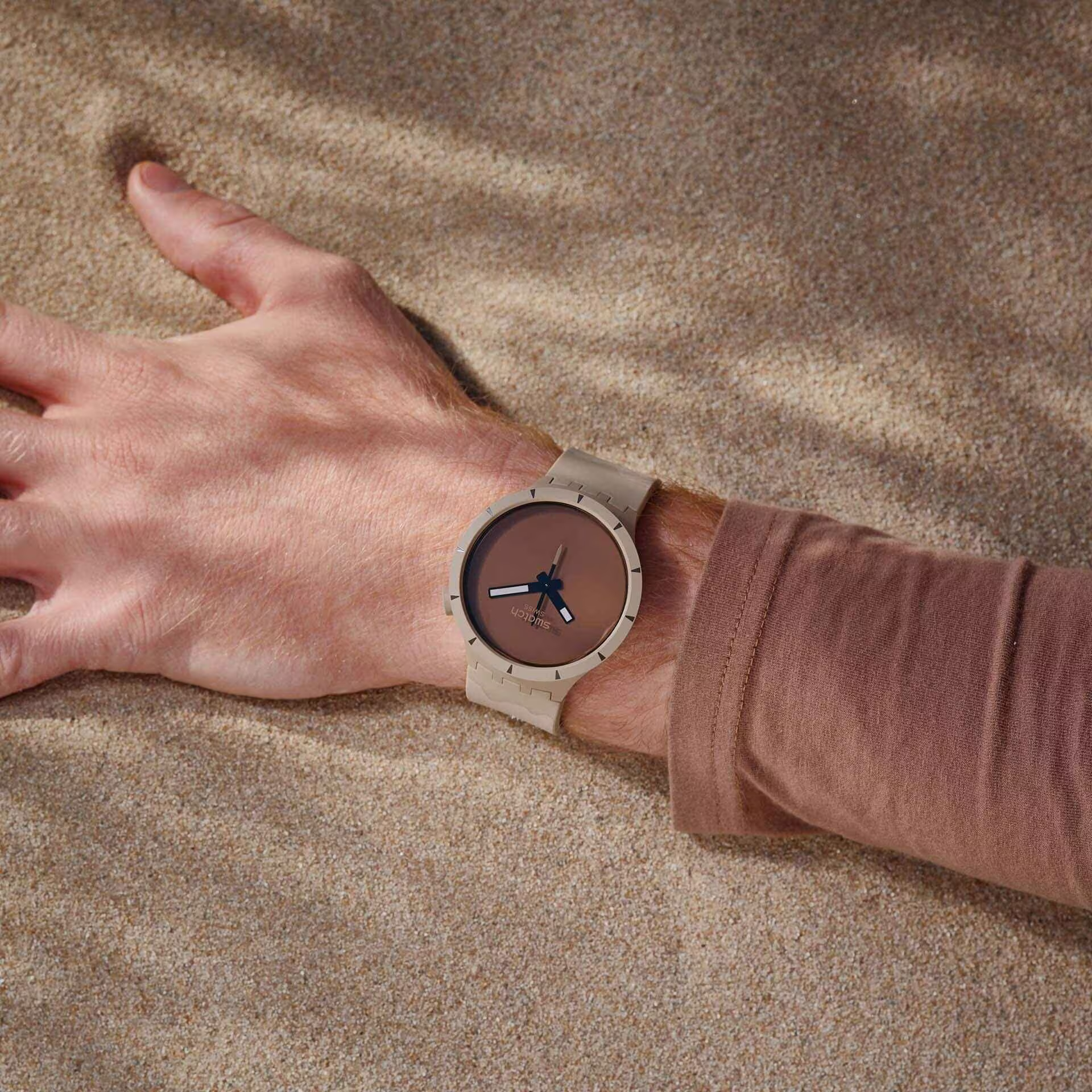 ساعت مچی زنانه و مردانه اورجینال سواچ SWATCH مدل SB03C101 - Image 5