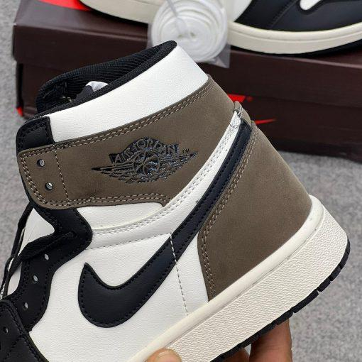 کفش کتونی مردانه نایک جردن 1 دارک موکا Jordan 1 High Dark Mocha MSTR - Image 6