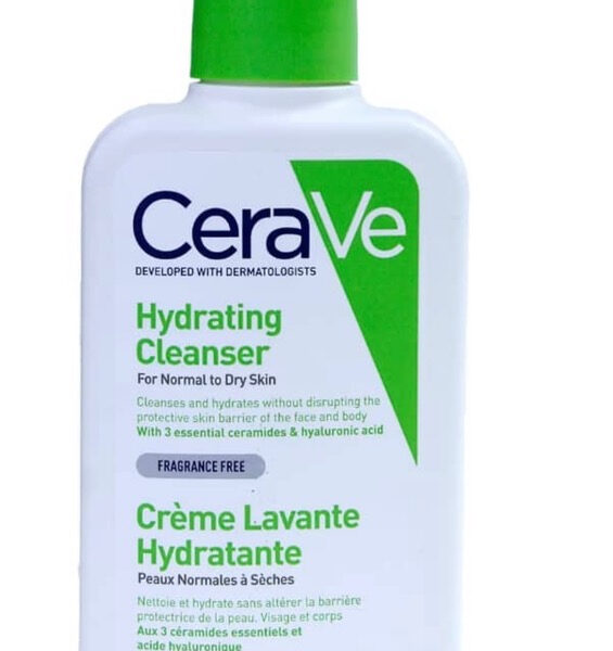 شوینده آبرسان Cerave مدل هیدراتینگ مناسب پوست نرمال تا خشک حجم 236 اورجینال (MK)