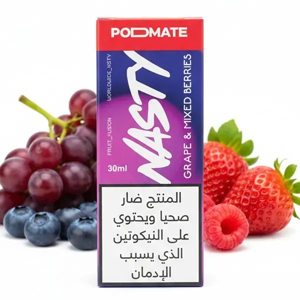جویس میکس بری انگور نستیNasty Juice  30ml (MK)