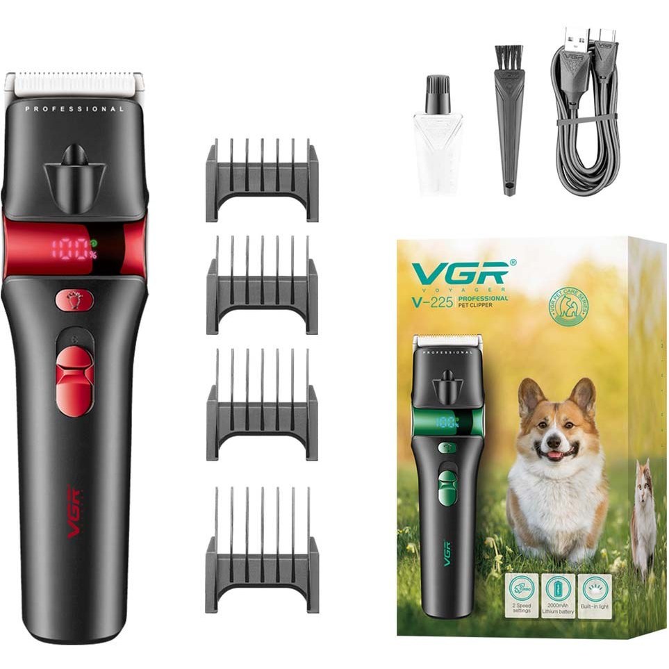 ماشین اصلاح موی حیوانات وی جی آر مدل VGR V-225 اصل (am) - Image 3