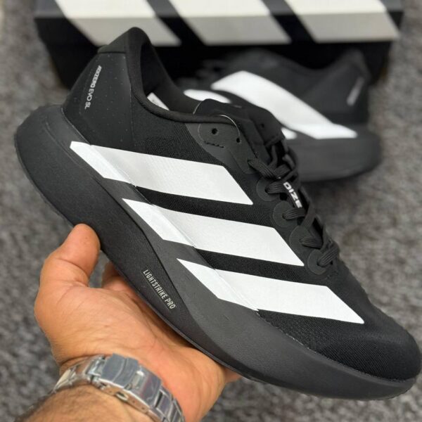 کفش کتونی مردانه آدیداس آدیزیرو مشکی سفید adidas Adizero Evo