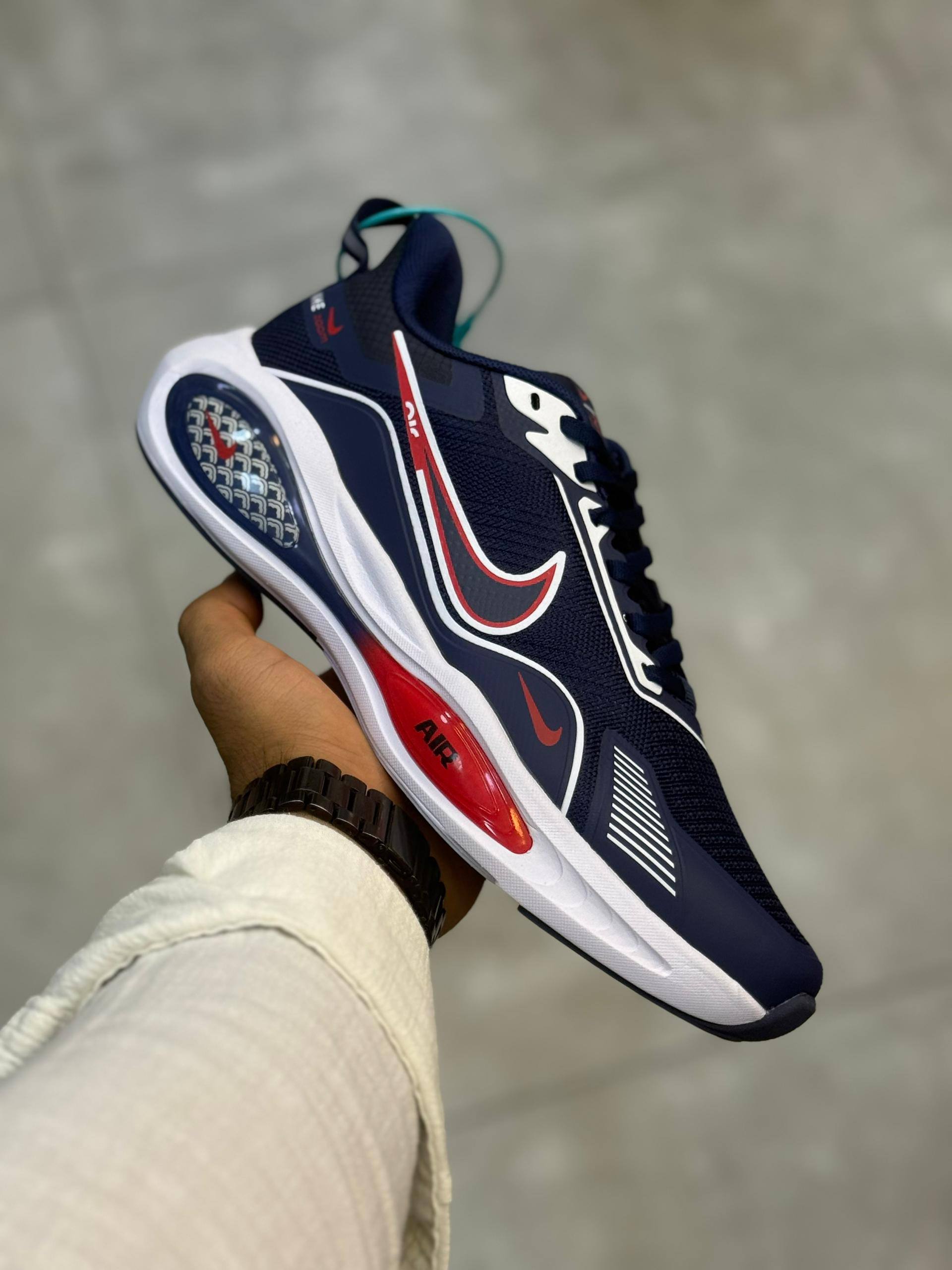 کفش کتونی مردانه نایک زوم روولوشن Nike Zoom revolution Blue White