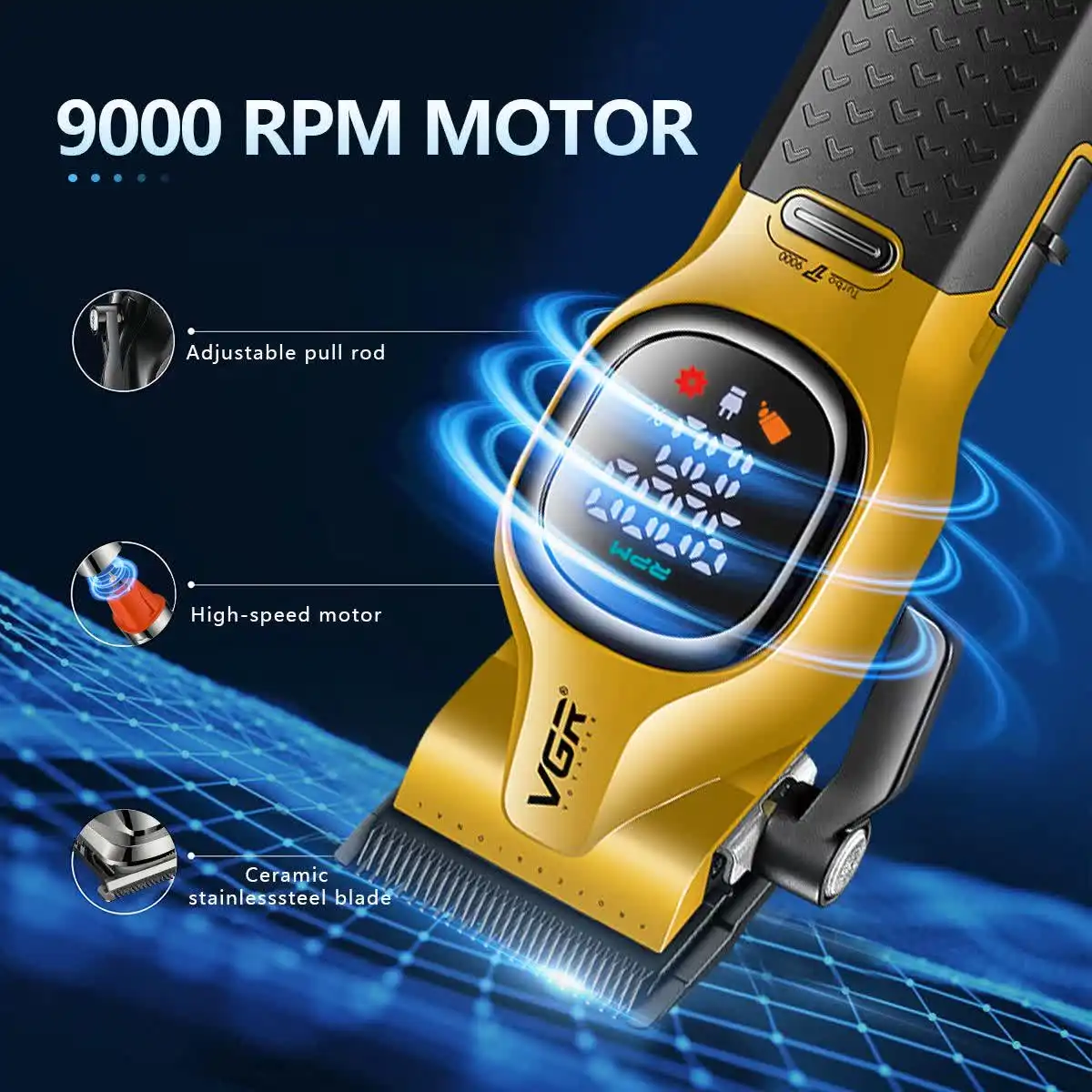 ماشین اصلاح حجم زن وی جی آر مدل V-886C - تصویر 4