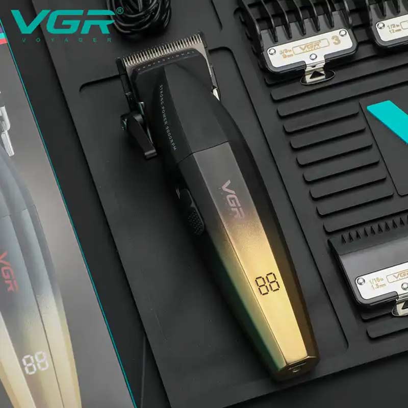 ماشین اصلاح حرفه ای وی جی آر مدل V-003 (AR) - تصویر 7