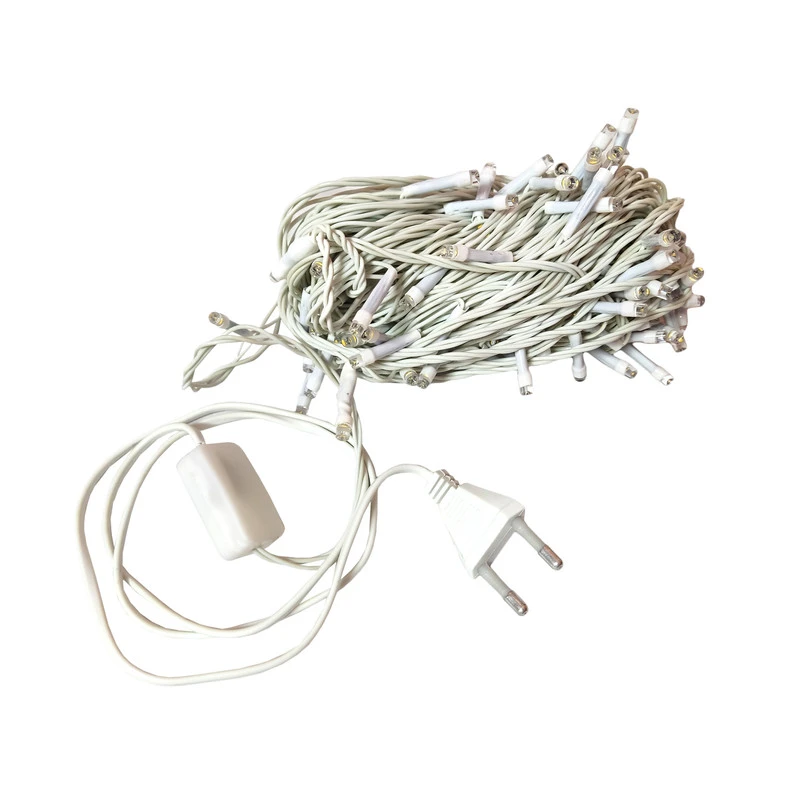 ریسه LED مدل سوزنی طول 50 متر - رنگ آفتابی - Image 5